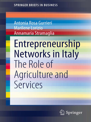 cover image of Entrepreneurship Networks in Italy